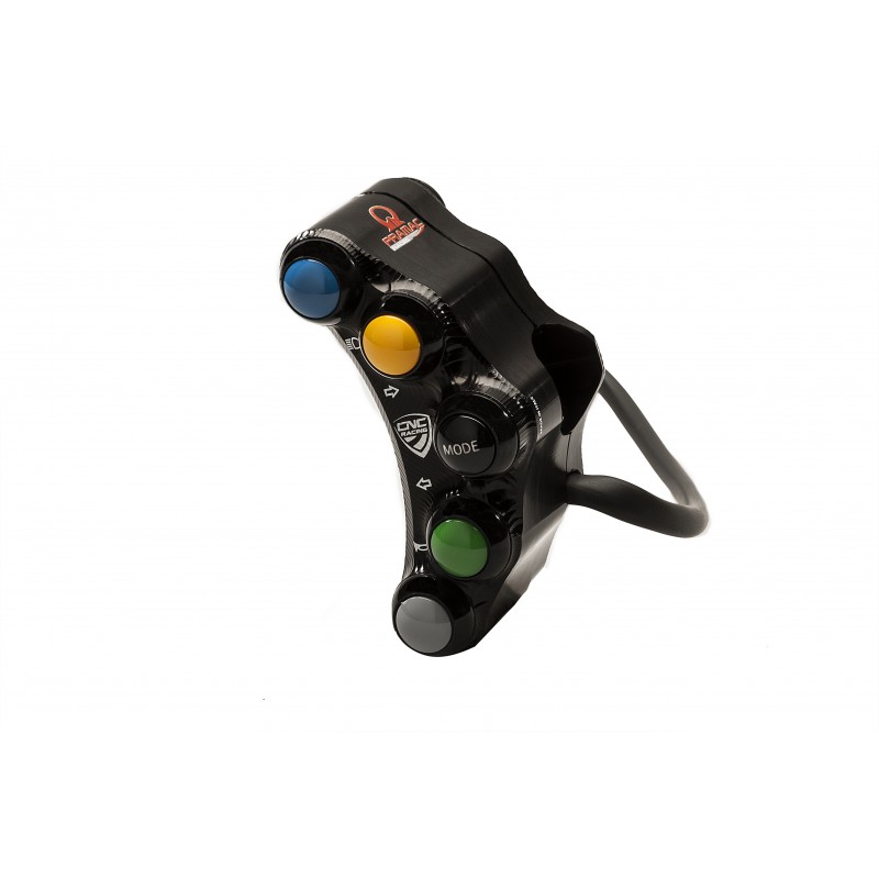 CNC Racing PRAMAC RACING LIMITED EDITION Left Hand Side Billet 7 Button STREET Switch for Ducati's CNC Racing PRAMAC RACING LIMITED EDITION Left Hand Side Billet 7 Button STREET Switch for Ducati's